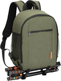 TARION Camera Backpack for Photographers Compact 12L Green TB-S | 14 Inch Laptop Compartment, Rain Cover, Bottom Tripod Holder, for DSLR Mirrorless Cameras, Everyday Shooting by TARION