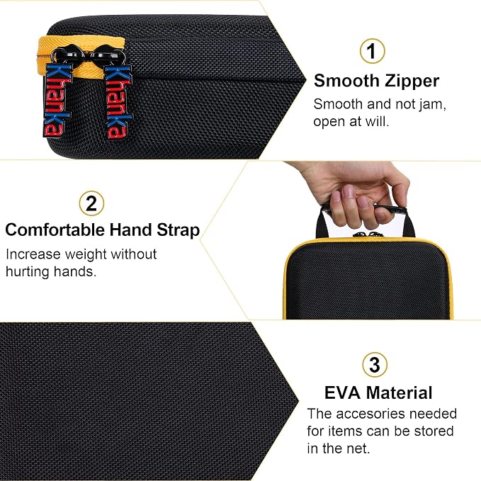 khanka Hard Carrying Case Compatible with Kodak 35mm film Photographic Film Storage Case for 20 Rolls (Film Not Included) - Image 5