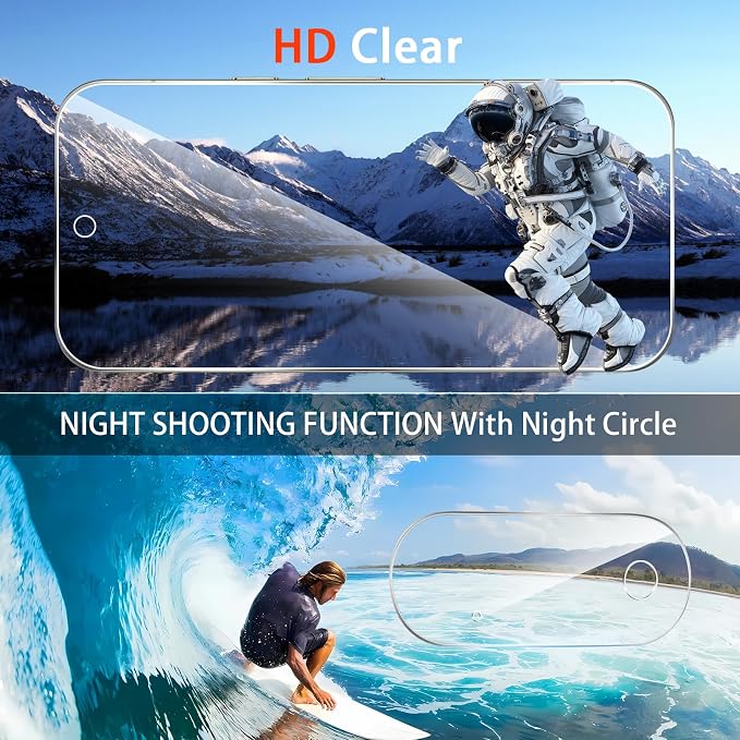 Screen Protector for Google Pixel 11 Pro XL with Camera Lens Protector | (3+2 Pack) 9H Tempered Glass,Fingerprint Unlock,Anti-Scratch,Bubble Free,Case Friendly - Clear - Image 7