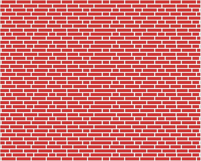 10 x 30 ft Red Brick Wall Backdrop Fabric Brick Photo Background | Large Polyester Brick Backdrop Cover for Photoshoot Home Fireplace Decoration, Newborn Birthday Party Decor by VitalCozy