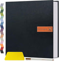 Popotop Large Photo Album Self Adhesive 4x6 5x7 8x10 Scrapbook Album DIY Picture Book,Gifts for Mom,Family Baby and Wedding,with Metal Pen and Plastic Board by Popotop
