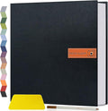 Popotop Large Photo Album Self Adhesive 4x6 5x7 8x10 Scrapbook Album DIY Picture Book,Gifts for Mom,Family Baby and Wedding,with Metal Pen and Plastic Board by Popotop