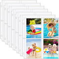 MaxGear 120 Pack Photo Sleeves for 3 Ring Binder (960 Pictures), 3.5x5 in | Heavy-Duty Archival Page Protectors, 4-Pocket Clear Photo Album Refill Pages, Plastic Seed Packet Sleeves, Acid-Free by MaxGear
