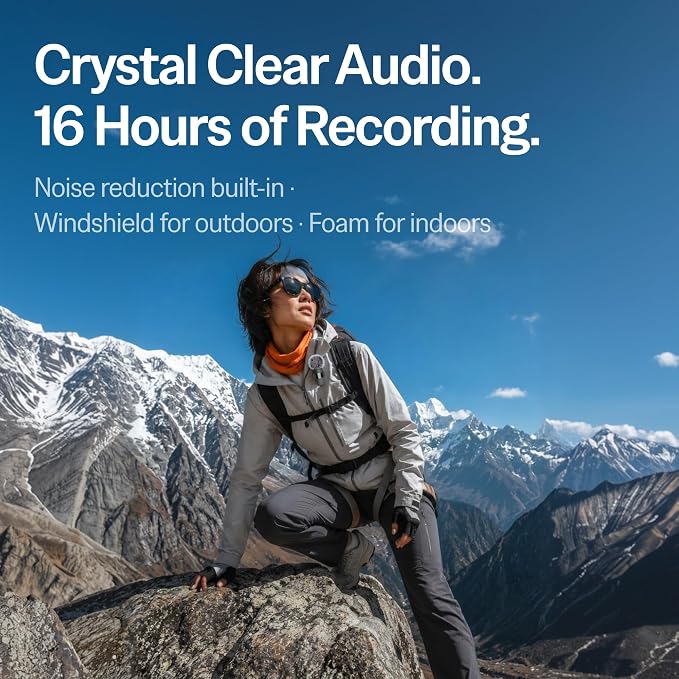 Mini Mic Pro (Latest Model - Wireless Mini Microphone for iPhone, iPad, Android - 2 Pack Lavalier Microphone for Video Recording - iPhone Mic Crystal Clear Recording for Content Creators with Pouch - Image 4