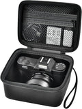 Comecase Vlogging Camera Case for Duluvulu/for VJIANGER 4K Digital Cameras | Mesh Pocket for Charging Cables and Batteries, Travel Storage for Vloggers, Parties and Camping (Black) - Case Only by COMECASE