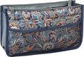 Vercord Purse Organizer Insert for Handbags Bag Organizers Inside Tote Pocketbook Women Nurse Nylon 13 Pockets Splash Wave Small by Vercord