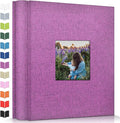 Artfeel Photo Album 4x6 with 600 Pockets,Slip-in Picture Albums,Linen Cover Memory Book with Front Window,White Page Vertical Photo Book for Wedding,Family,Anniversare,Baby,Vacation by Artfeel