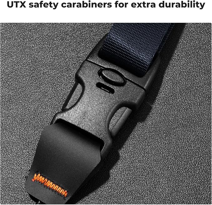 K&F CONCEPT Camera Neck Strap | Soft Neoprene, Adjustable Shoulder Belt, Zipped Pocket, Compatible with Sony/Canon/Nikon/Fuji DSLR SLR Mirrorless - Image 7