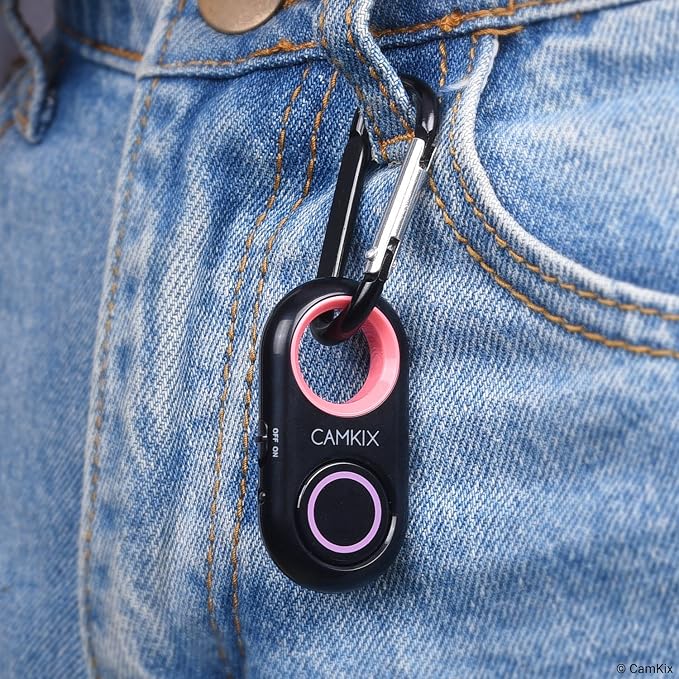 CamKix Camera Shutter Remote Control with Bluetooth Wireless Technology - Works Flawlessly with iPhone/iPad and Android (Pink) - Image 6