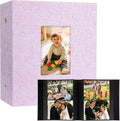Aevdor 5x7 Photo Album, Holds 320 Photos, Linen Cover, Purple | Fits 5x7 Photos, Postcards & Artwork, Family & Wedding Albums, Baby & Travel Memories by Aevdor
