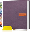 Popotop Large Photo Album Self Adhesive 4x6 5x7 8x10 Scrapbook Album DIY Picture Book,Gifts for Mom,Family Baby and Wedding,with Metal Pen and Plastic Board by Popotop
