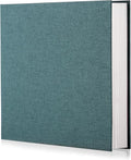 Photo Album - Self Adhesive Scrapbook with Magnetic Linen Cover, 30 Blank Pages for Family, Wedding, Birthday, Christmas, Anniversary (Dark Green) by HenPisen