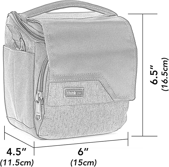 Think Tank Mirrorless Mover 10 Camera Bag (Marine Blue) Medium - Image 2
