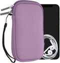 kwmobile Universal Phone Pouch Size L - 6.5" - Neoprene Smartphone Pouch with Zip - Water-Repellent Mobile Phone Case - Sleeve in Lavender by kwmobile