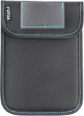 FOTGA 4x5.65 Inch Filter Pouch, Durable Waterproof Nylon Lens Filter Storage Case with Transparent Label Pocket, Holds 1 Square Filter 100x150mm Cinema Filter by FOTGA