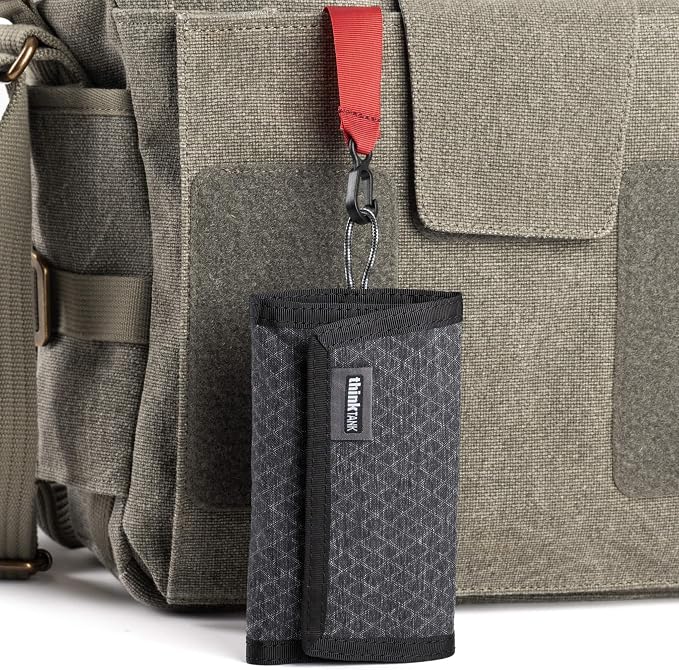 Think Tank Memory Card and Battery Wallet, Holds 2 CF or 4 SD Memory Cards (Black Slate) - Image 5