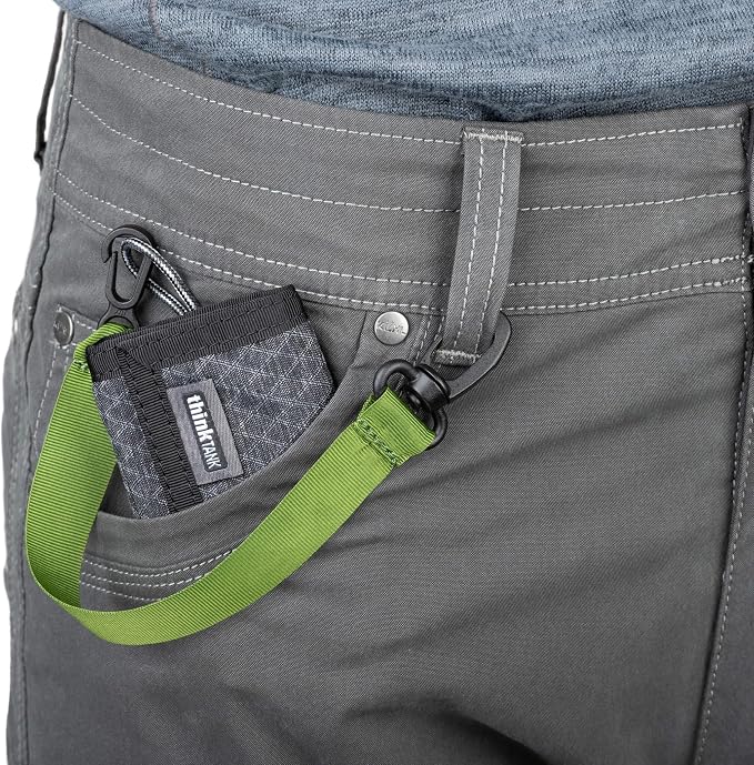 Think Tank Secure Pixel Pocket Rocket Mini Folding Wallet for 4 CFast or 4 CF Express Type B Memory Cards (Black Slate) - Image 6