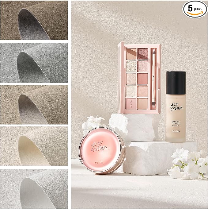 28x20 Micro-Sand Photography Backdrops for Product Photoshoot, Non-Reflective & Non-Crease Flat Lay Background for Food Jewelry Cosmetics, Waterproof Professional Photo Props for UGC Creator by VIZPROP