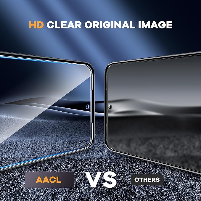 AACL 3-Pack for Samsung Galaxy S26 Ultra Screen Protector Tempered Glass | 9H Glass for S26 Ultra Screen Protector 5G, [Fast Alignment Tool] [Bubble Free] [6.9 Inch] - Image 9