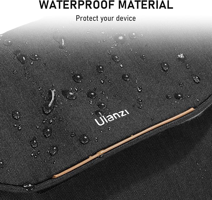 ULANZI 4L Camera Bag, SLR/DSLR Camera Case Professional Crossbody Small Bag | Photography Fashion, Shoulder Bag for Women and Men Compatible for Sony Canon Nikon Mirrorless Camera Lightweight Black - Image 2