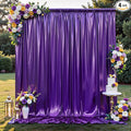 20x10FT Purple Sequin Backdrop Curtain for Party - 4 Panels 5x10FT Wrinkle-Free Shimmer Drapes for Birthday, Wedding, Christmas, Decorations & Photography by Unknown