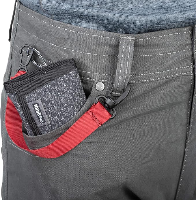 Think Tank Memory Card and Battery Wallet, Holds 2 CF or 4 SD Memory Cards (Black Slate) - Image 6