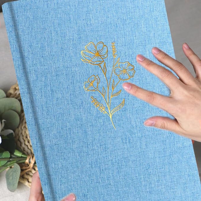 Holoary Photo Album 4x6 300 Photos, 300 Pockets 4”x6” Picture Album, Linen Fabric Cover Big Picture Book for Photos with Writing Area, 4x6 Photo Albums for Family Weddings Travel Memories(Blue) - Image 7