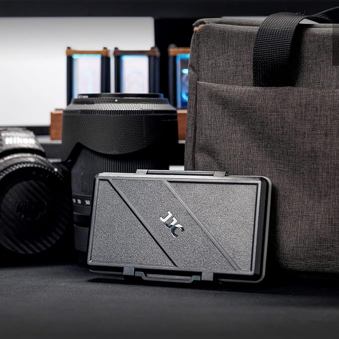 XQD Cfexpress Type B Card Holder,Water-Resistant 6 Card Case Storage Organizer for Nikon Z8 Z9 Z6III Z6II Z7II Z6 Z7 D4 D850 D5 D500 D6 Fuji XH2 XH2S GFX 100II Panasonic S1 S1R GH7 GH6 DJI Ronin 4D - Image 8