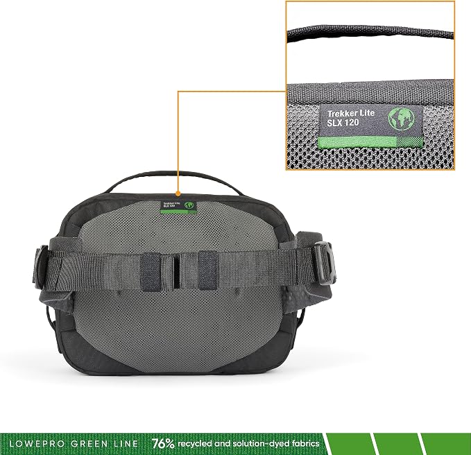Lowepro Trekker Lite Hp 100, Compact Camera Backpack with Tablet Pocket, Camera Bag for Crop-Sensor Mirrorless, Ultracinch Compression System, Grey - Image 2
