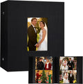 Aevdor 5x7 Photo Album, Holds 320 Photos, Linen Cover, Black | Fits 5x7 Photos, Postcards & Artwork, Family & Wedding Albums, Baby & Travel Memories by Aevdor