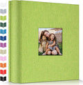 Artfeel Photo Album 4x6 with 600 Pockets,Slip-in Picture Albums,Linen Cover Memory Book with Front Window,White Page Vertical Photo Book for Wedding,Family,Anniversare,Baby,Vacation by Artfeel