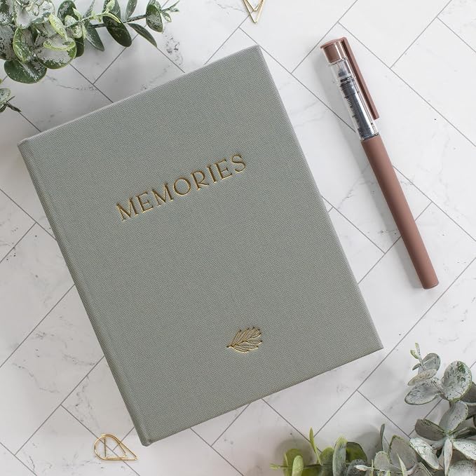 Beautiful Linen Photo Album For 4x6 Photos - Holds Up To 100 Pictures | Safely Stores Unique Memories - The Perfect Large Book for All Pictures of Treasured Family, Baby or Wedding Moments - Image 6