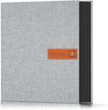 Popotop 4x6 Photo Album 200 Pictures, Linen Hardcover, Reinforced Spine | Compact 200-Photo Capacity, Acid-Free PP Slip-In Pockets, 2 Photos per Page, Black Inner Pages, No Memo Space by Popotop
