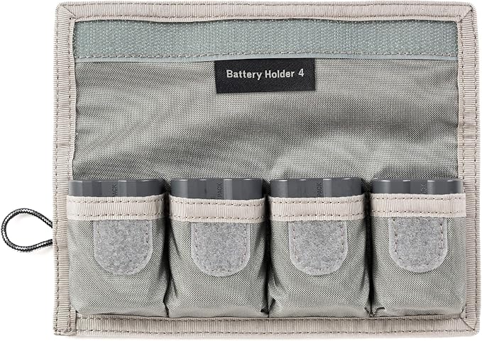Think Tank Camera Photo Battery Holder 4 V2,Holds 4 DSLR/Mirrorless Batteries - Image 4