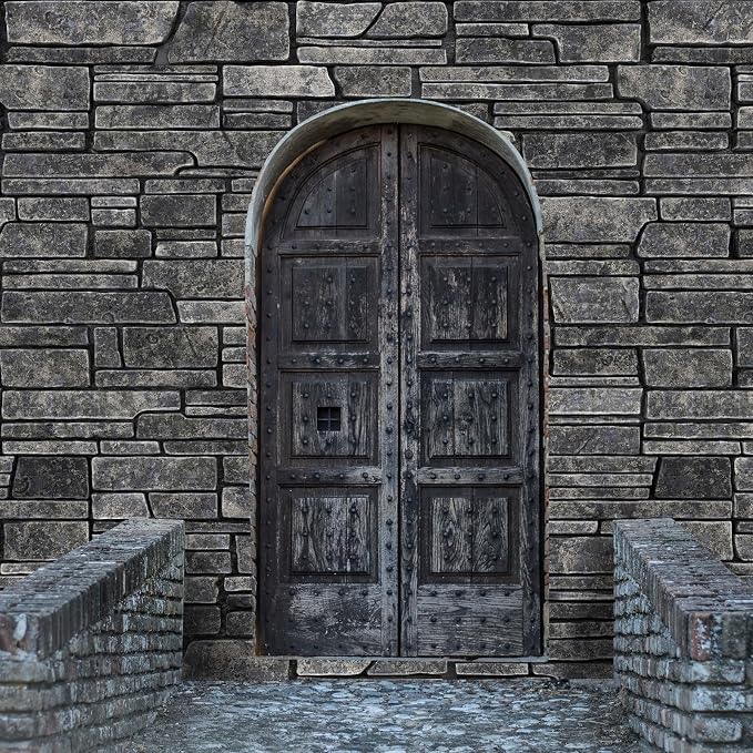 15 x 10ft Gray Brick Wall Backdrop Fabric Brick Photo Background | Large Polyester Brick Backdrop Cover for Photoshoot Home Fireplace Decoration, Newborn Birthday Party Decor - Image 4