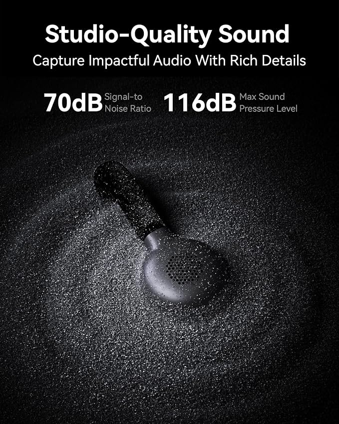 Hollyland Lark M2S Ultimate Combo (Camera RX+USB-C RX+Lightning RX) Wireless Lavalier Microphone for iPhone/Camera/Android/PC, Compact Mic, Titanium Clip, Noise Cancelling, Content Creation | Camera, USB-C and Lightning receivers, compact mic, titanium... - Image 4