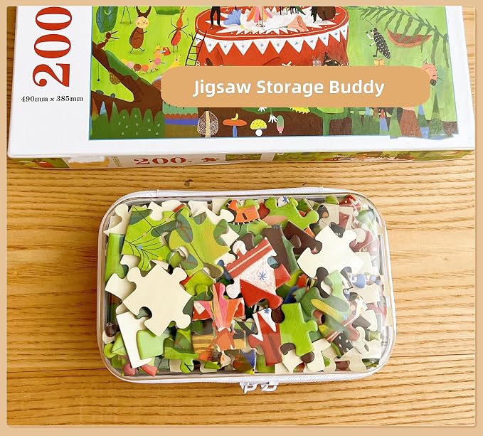 Clear Hard Shell Zipper Case Pencil Case Pouches for Cosmetic Storage Organizer(S+S) - Image 4