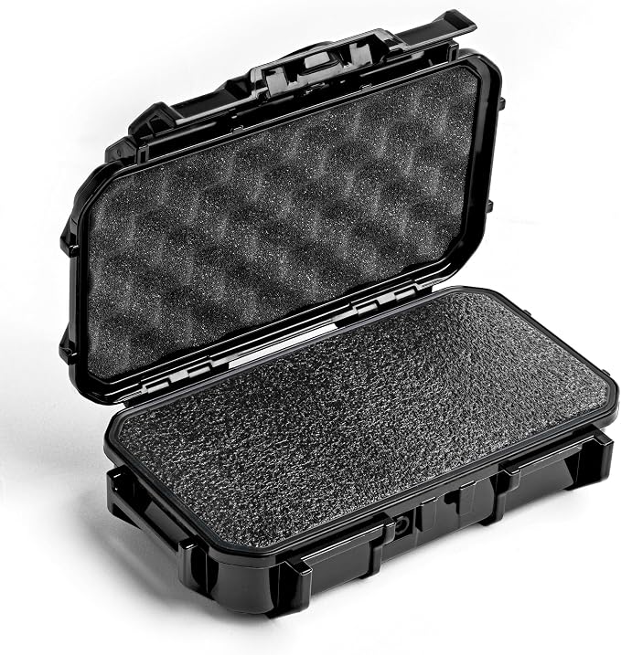 Evergreen Dry Box Tech Organizer – For Camera, Cables, Hard Drives, Memory Cards, Keys, Compatible with GoPro, Airtags (Medium, PROFoam, Black) - Image 7