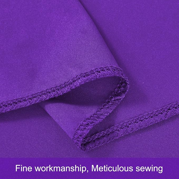 8 Panels Purple Backdrop Curtains for Wedding Party Wrinkle Free Backdrops Curtain Drapes Fabric Decorations Photo Back Drop Cloth for Baby Shower Photography Stage Reception 40ft(W) x 12ft(H) - Image 8