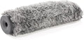 Movo WS-G200 Furry Rigid Windscreen for Microphones 18-23mm in Diameter and up to 8.6" (22cm) Long - Dark Gray by Movo