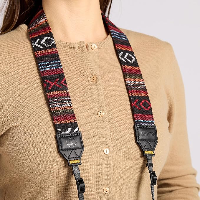 Nocs Provisions NocLoc Woven Tapestry Strap, Binocular & Camera Carry Accessory for All‑Day Comfort Hold - Thicket - Image 9