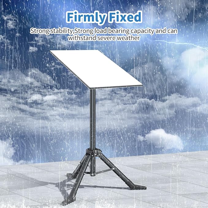 Starlink Tripod Stand for Starlink Standard 4/ Standard 4X/ Gen3/ V4 | with Pipe Adapter Outdoor Portable Starlink Mounting Kit for Camping and RV Travel - Image 6
