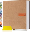Popotop Large Photo Album Self Adhesive 4x6 5x7 8x10 Scrapbook Album DIY Picture Book,Gifts for Mom,Family Baby and Wedding,with Metal Pen and Plastic Board by Popotop