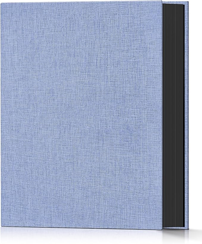 Popotop Photo Album 4x6 200 Pockets for Wedding Gifts,Linen Hardcover Picture Albums for Family Anniversary Baby Vacation Pictures by Popotop