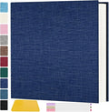 Zesthouse Large 18In Photo Album Self Adhesive 60 Pages, Scrapbook Albums with Sticky Page Holds 10x12 & 8x10 & 5X7 & 4x6 Pictures, DIY Photo Book Ideal Gift for Family Wedding Baby by Zesthouse
