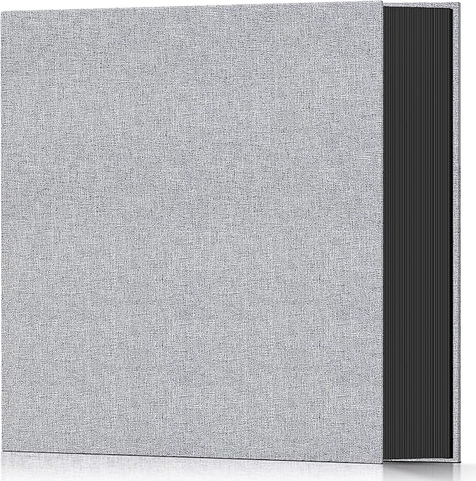 Popotop Photo Album 4x6 1000 Pockets for Wedding Gifts,Linen Hardcover Picture Albums for Family Anniversary Baby Vacation Pictures by Popotop