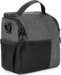 Tamrac Tradewind 3.6 Camera Bag for Photographers, Camera Case for Photography Accessories, Compact Camera Shoulder Bag for DSLR and Mirrorless Cameras, Crossbody Camera Bag for Women Men – Dark Grey by Tamrac
