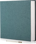 Large Photo Album Self Adhesive 4x6 10x12 Pictures Scrapbook Album 12.6"x11" Inch 60 Sticky Pages Magnetic Linen Cover Photo Album with A Metallic Pen and DIY Stickers(Dark Green) by HoneyTolly