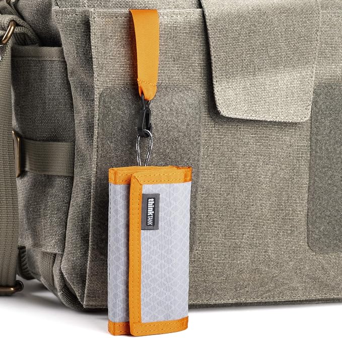 Think Tank SD Pixel Pocket Rocket V2 Folding Wallet for 9 SD or CF Express Type A Memory Cards (Fireside Orange) - Image 4