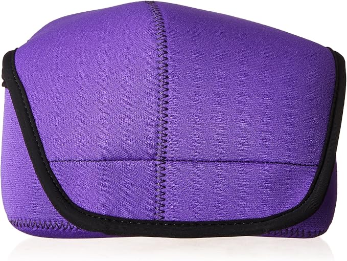 LensCoat BodyBag neoprene protection camera body bag case (Purple) by LENSCOAT